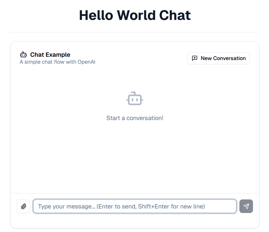 Example UI
